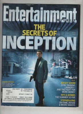 Entertainment Weekly Inception Leonardo DiCaprio July 30, 2010 ...