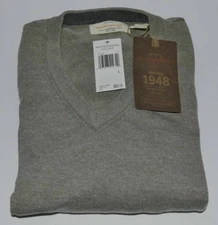 WEATHERPROOF VINTAGE MEN'S V-NECK SWEATER SIZE LG OLIVE MSRP $80 winter top