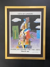 David Hockney | Vintage 1987 Signed Poster Print | Mounted and Framed