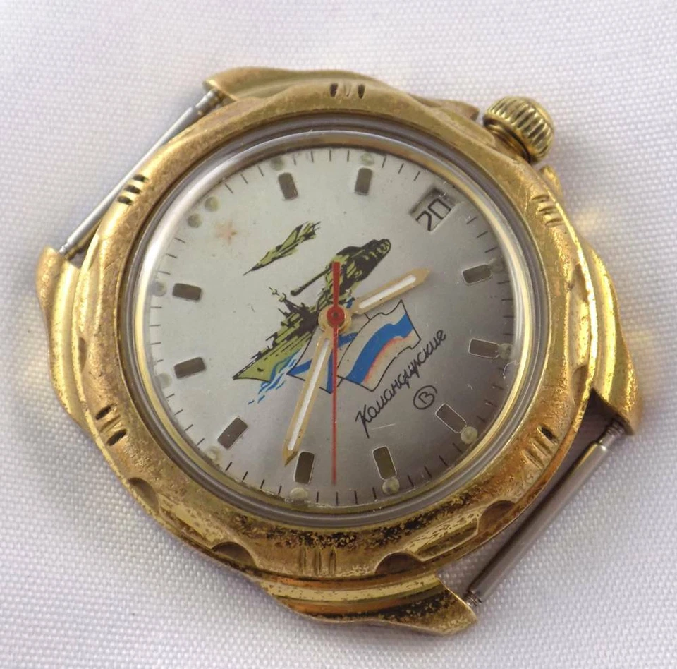 Vostok Komandirskie vintage watch gift for men mechanical working Boctok Bostok - Image 3 of 4