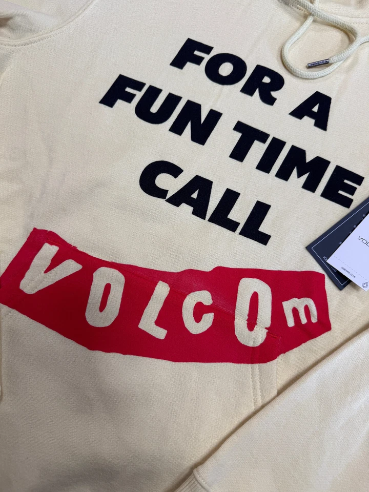 VOLCOM WOMAN VOL STONE Hoodie fdy yellow gelb NEW Neuware PORTOFREI! - Bild 2 von 2