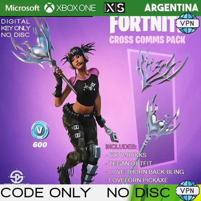 Fortnite - 600 V-Bucks + Random Skin AR XBOX One / Xbox Series X, S CD Key