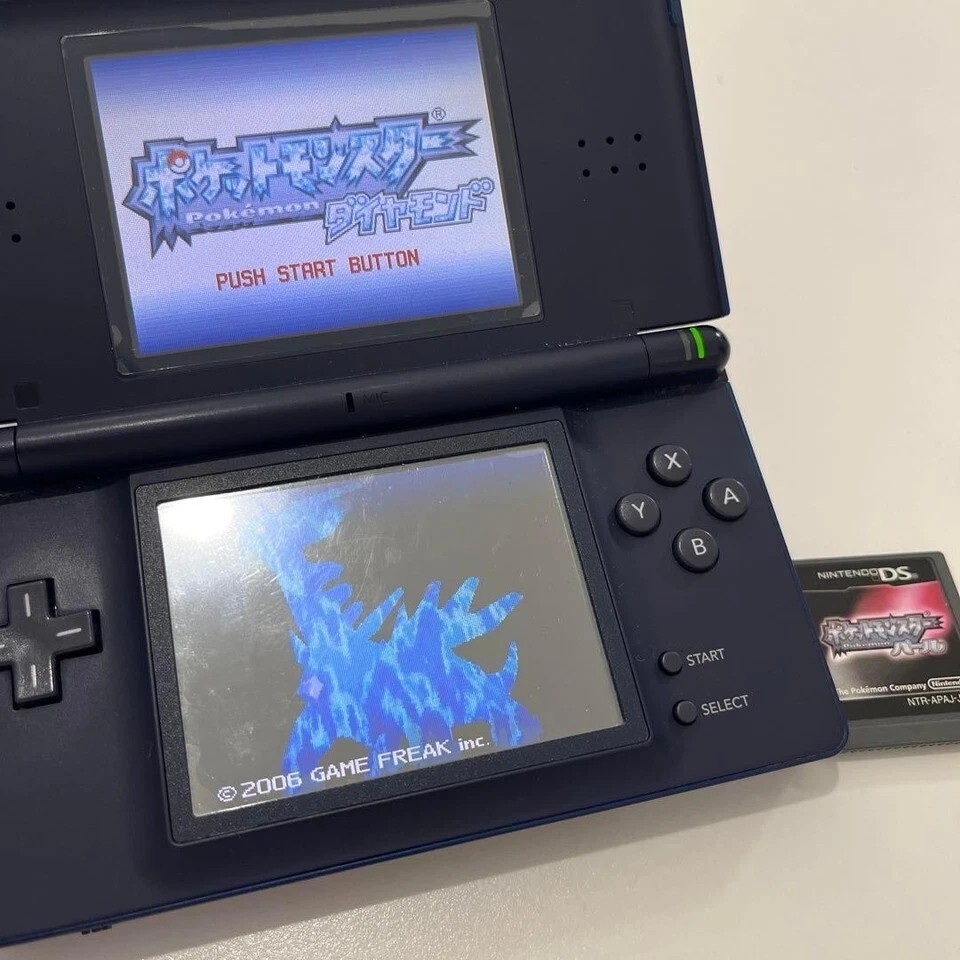 DS Game Pokemon Diamond and Pearl Set Nintendo Japan Japanese