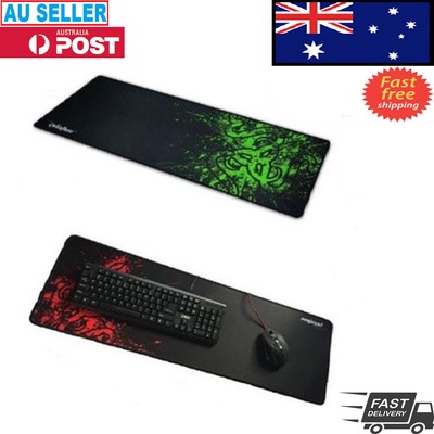 Razer Mouse Pad Gaming Mat Desk Extended Wide Keyboard Pad Speed