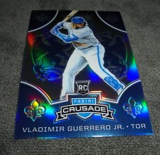 2019 Chronicles Crusade Vladimir Guerrero Jr. RC #21 Silver Prizm 