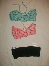 NEW STYLUS SIZE MEDIUM OR LARGE FLOUNCE RUFFLE BIKINI SWIMSUIT TOP PICK FAVORITE