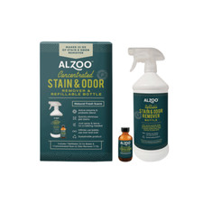 ALZOO Concentrated Enzyme-Based Sustainable Stain  Odor Remover  Refillable Bo