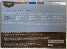 Creative Memories Milestone Kit WINTER WONDERLAND Titles/Mats/Fillers,More NEW