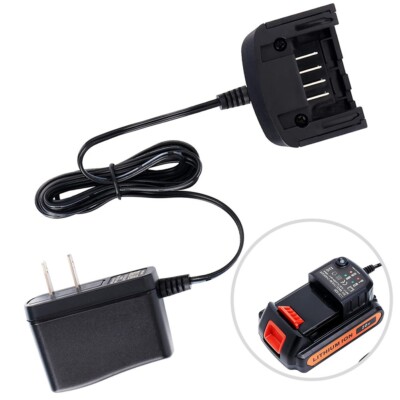 Kompakt für Black Decker 20V Akku Ladegerät LCS1620 Ladegerät zum Schnelllade
