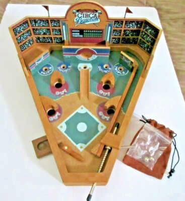 CIRCA Baseball ピンボールスタイル Front Porch Classics Circa Baseball Pinball Style Game w 2 balls