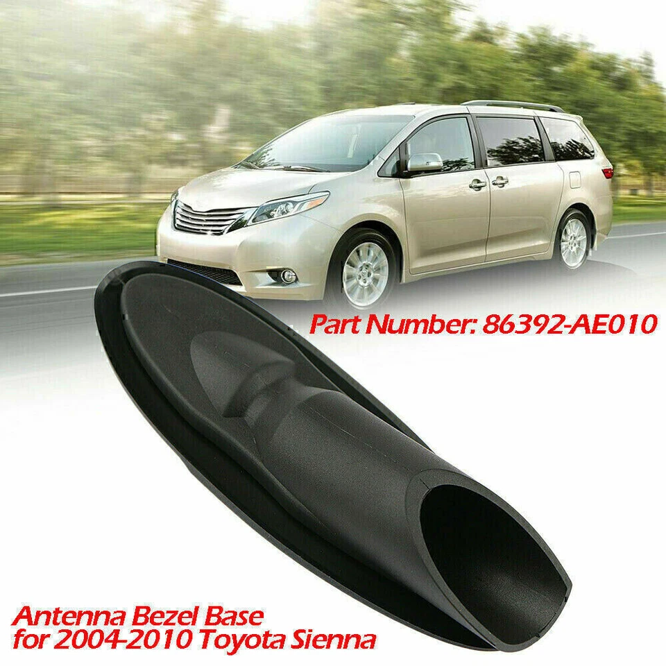 2004 2005-2010 For Toyota Sienna Antenna Adapter Base Brand Black Mount Foto 3 de 4