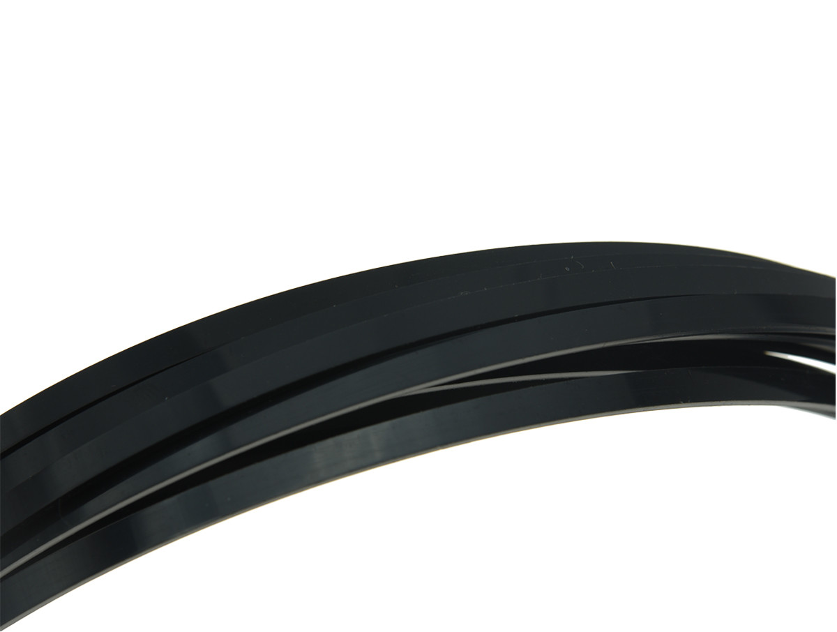 5pcs Black Guitar Binding Purfling Strips ABS Guitar Binding Strip 1650