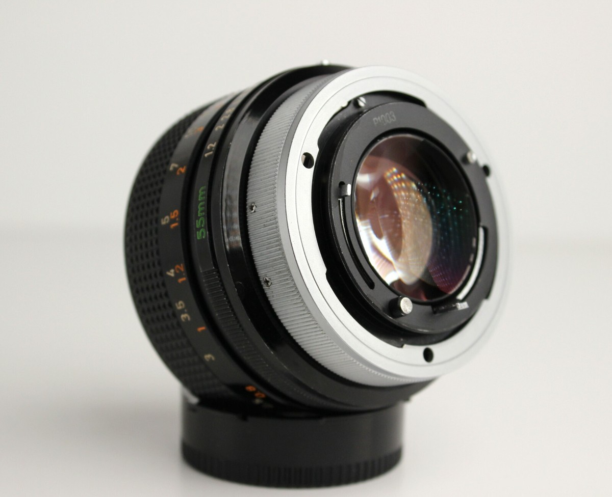 Canon FD 55mm f1.2 SSC Aspherical ASPH SLR Lens Made In Canon FD 55mm f1.2 SSC Aspherical ASPH SLR Lens Made In