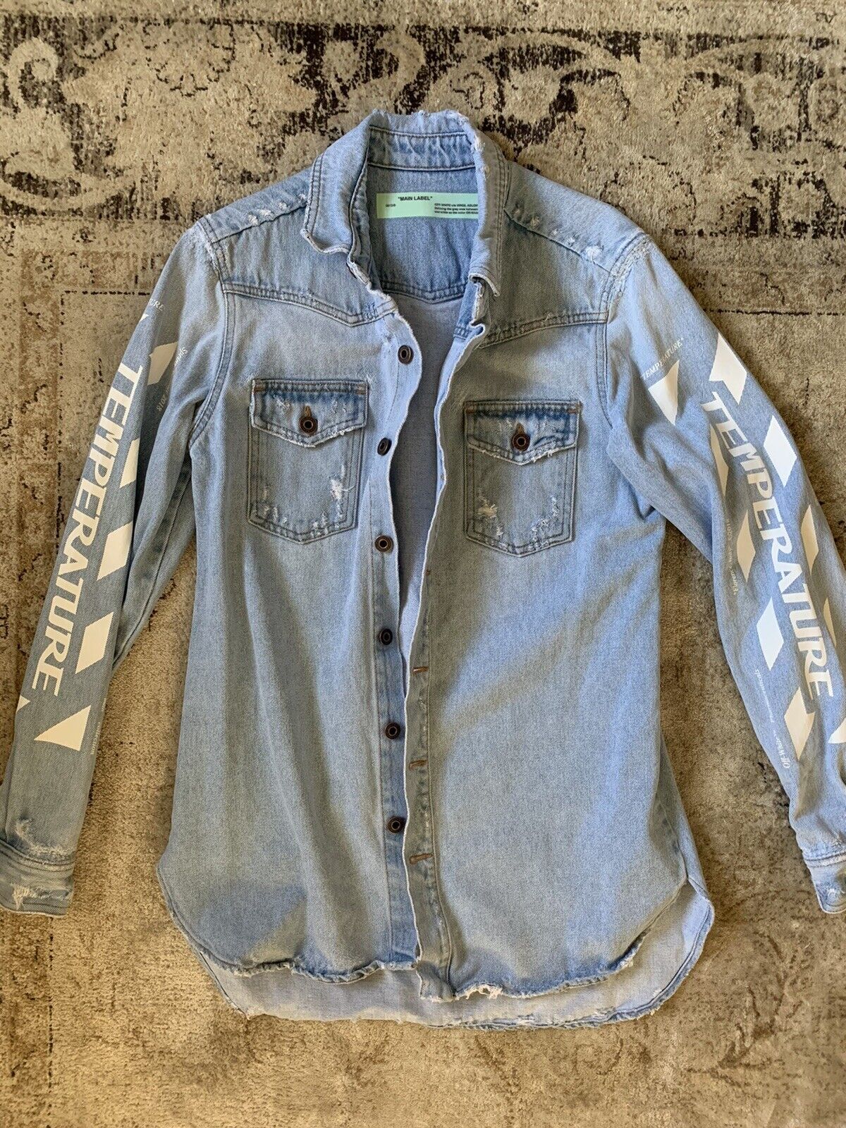 Men Mid Blue Denim Jacket