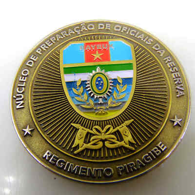 NUCLEO DE PREPARACAO DE OFICIAIS DA RESERVA REGIMENTO PIRAGIBE CHALLENGE COIN