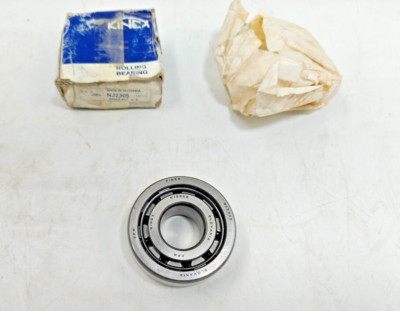 KINEX NJ2305 Cylindrical Roller Bearing 25x62x24 mm NJ 2305 Steel Cage, Slovakia