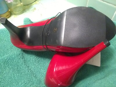 Red Dress Ladies Evening Shoes 8.5 | eBay