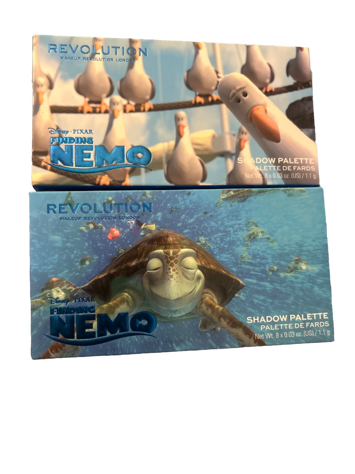 Revolution Makeup-X-Disney Finding Nemo 8 Shadow X2  Palette Bundle