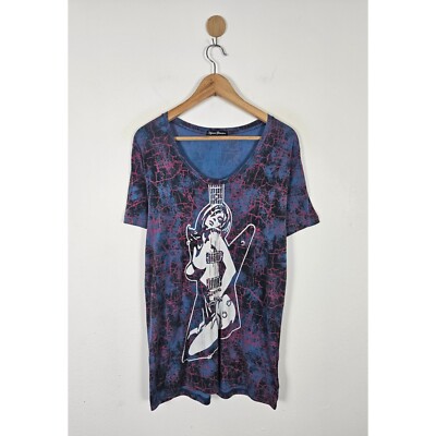 トップス hysteric glamour guitar girl design tee Hysteric Glamour Guitar Girl Hys Girl Back print HG shirt | eBay