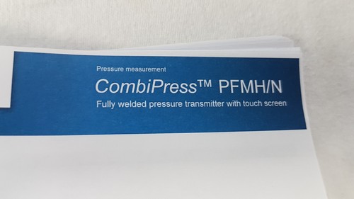 Baumer PFMH-54.BC3R.C1573.84202.2000 Pressure Sensor - Unused - Picture 4 of 13