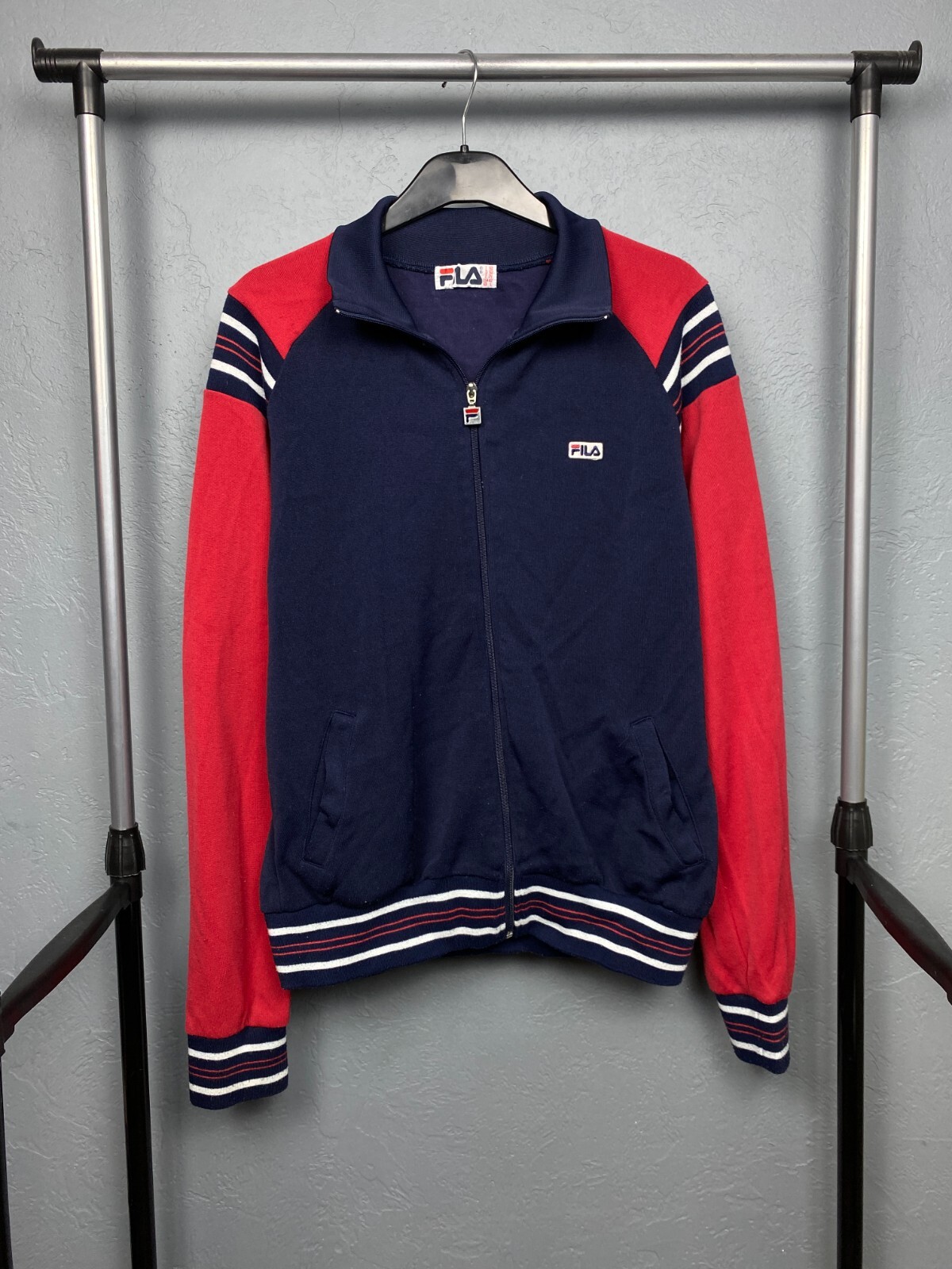 Giacca da pista uomo vintage Fila anni 90 taglia 52 L
