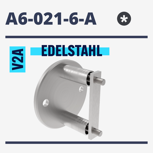 Handlaufstütze Höhenverstellbar Mit Anschlussplatte - Foto 4