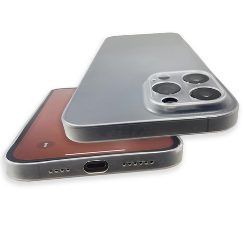 Ultradünne [0,1 mm] Hülle für Apple iPhone 14, Pro, Max & Plus | Slim Hardcover - Bild 47 von 50