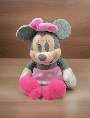 Disney Baby Minnie Mouse Pink Pastel Plush Soft 13  Mickey Donald Goofy Pluto