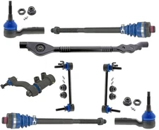 Front Tie Rods Idle Arm Links & Center Link For Silverado 2500 HD 2020-2022