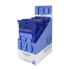 EO French Lavender Hand Sanitizing Wipes Pack of 60 Organic and Cruelty Free