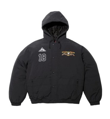 Supreme×ANTI HERO Stadium Jacket SUPREME • AntiHero Stadium Jacket • Black • Large • New w/ Tags