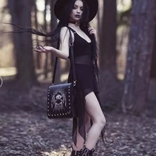 Killstar Starshine Penta Whimsigoth Fairycore Sheer Flowy Tank Top Medium