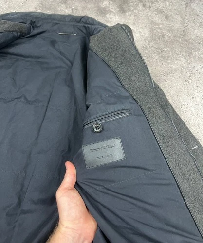 Ermenegildo Zegna Goose Down Jacket Navy Men's size 50 image 11