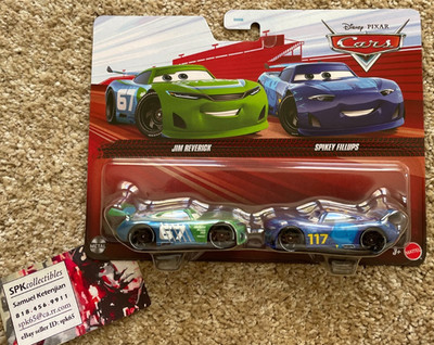 Disney Pixar Cars Jim Reverick Spikey Fil 2026 NEW CHINA Variants Diecast 2 PACK