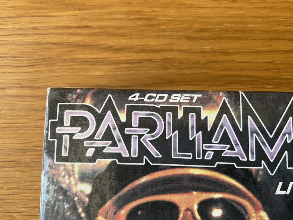 Parliament Funkadelic 4 CD Box Set Live 1976-93 New & Sealed Sequel Records Foto 3 de 4