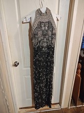 Lawrence Kazar Vintage Beaded Dress Size Small
