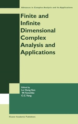 Son - Finite or Infinite Dimensional Complex Analysis and Applications - X555z