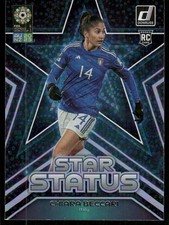 2023 Donruss FIFA Women's World Cup #13 Chiara Beccari Star Status