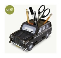 Werkhaus - StifteköCher Taxi London Schwarz (WE2017) Stiftehalter Stiftebox