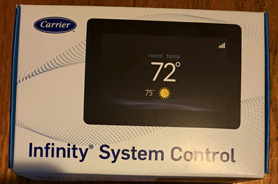 Carrier Infinity System Control Thermostat Wi-Fi Touchscreen SYSTXCCITC01-C