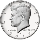 2017-S Kennedy Half Dollar SILVER Proof.