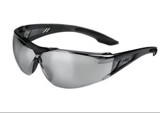 UVEX SVP 405 Safety Glasses Gray Frame Silver Mirror Lens