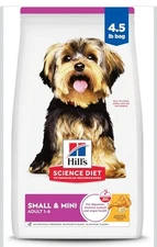 Hill's Science Diet Small & Mini Adult 1-6 Small Dogs Chicken Rice 4.5 Lbs