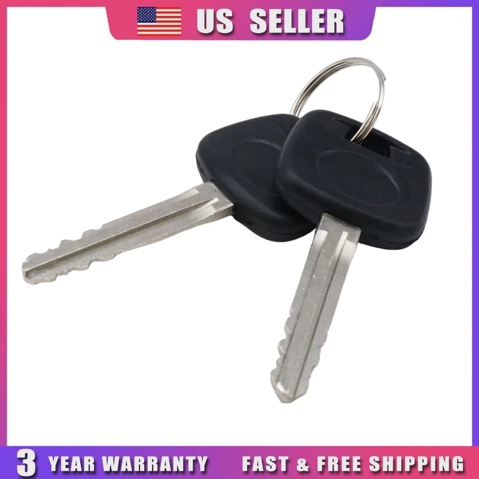 Ignition Lock Cylinder Switch 2 Keys New Fits 2000-2005 Toyota Celica 1.8L - Imagem 3 de 4