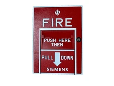 Siemens HMS-D Fire Alarm Pull Station - DPU Tested - Free Programming!