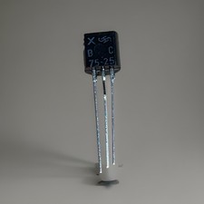 SIEMENS BCX75-25 - PNP Transistor - TO-92 - Original Germany Vintage NOS