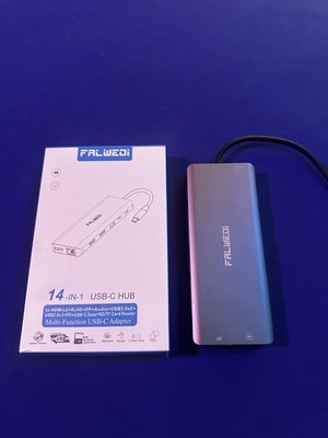 14 In 1 Usb C Hub Falwedi Multi Function Adapter.
