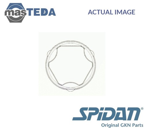 36403 CV JOINT BOOT KIT TRANSMISSION SIDE FRONT RIGHT LEFT SPIDAN NEW