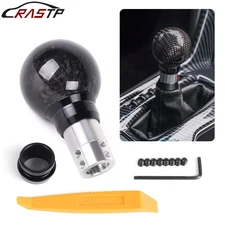 Forge Automatic AT MT Car Gear Shift Knob Shifter Push Button Press Style
