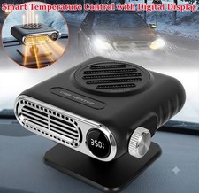 1500W LCD Car Truck Heater Portable Heating Cooling Fan Defroster Demister 12V